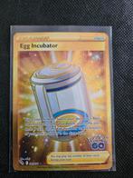 Pokémon GO Egg Incubator Gold Foil + Tin, Ophalen of Verzenden, Zo goed als nieuw, Losse kaart, Foil