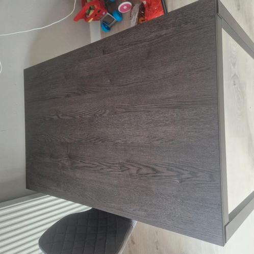 Uitschuifbare eettafel, Huis en Inrichting, Tafels | Eettafels, Zo goed als nieuw, 50 tot 100 cm, Vijf personen of meer, Rechthoekig