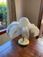 Retro lamp met veren, Ophalen, Zo goed als nieuw, Minder dan 100 cm
