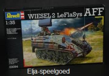 Modelbouw Wiesel 2 LeFlaSys AFF Revell | 3094 | 1:35 Tank beschikbaar voor biedingen