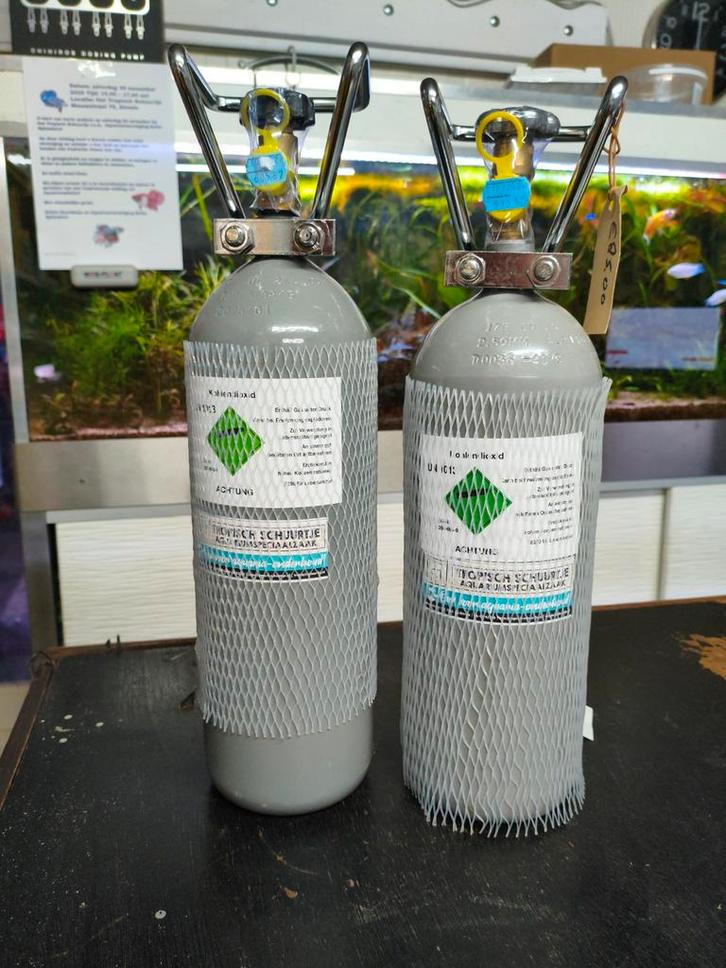 Co2 flessen 2 kl, Dieren en Toebehoren, Vissen | Aquaria en Toebehoren, Nieuw, Filter of Co2, Ophalen