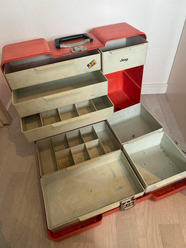 Poly Butler RC Koffer - Vintage Gereedschapskist, Doe-het-zelf en Verbouw, Gereedschapskisten, Gebruikt, Ophalen of Verzenden