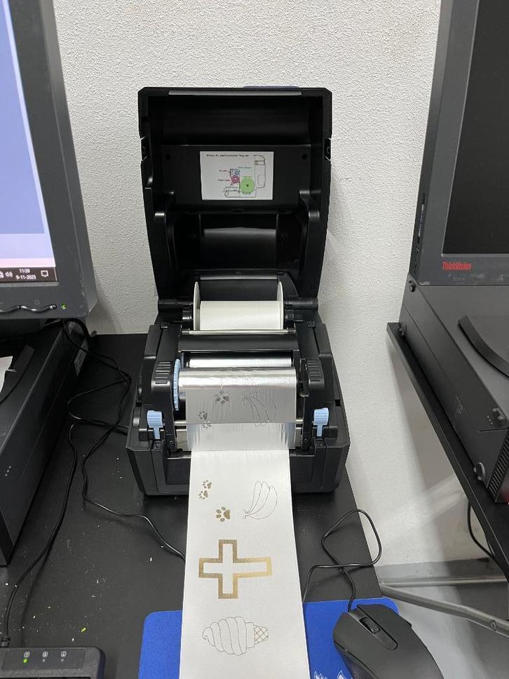 rouwlintenprinter rouwlinten printer, Computers en Software, Printers, Nieuw, Printer, Thermo-printer, Zwart-en-wit printen, Ophalen of Verzenden