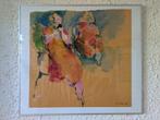 Abstract portret van Kees van Gelder, Ophalen