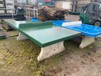 1 betonnen pingpongtafel, Sport en Fitness, Tafeltennis, Ophalen, Gebruikt, Net, Batje(s) of Balletje(s)