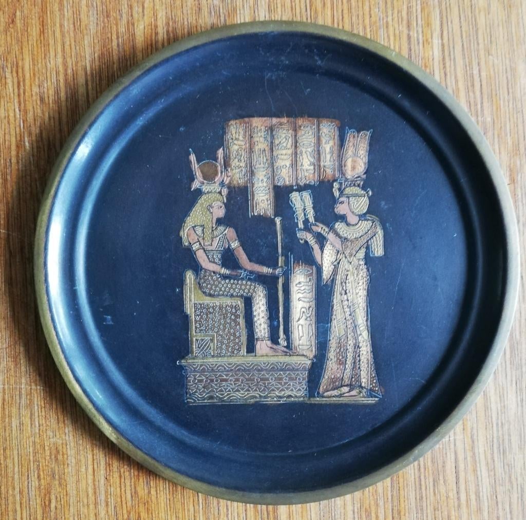Bord decoratie Egypte, Antiek en Kunst, Ophalen of Verzenden