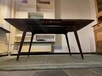 vintage Deens design keukentafel  uitschuifbaar, Huis en Inrichting, Tafels | Eettafels, Ophalen, Gebruikt, Seventies, 50 tot 100 cm