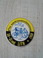 sticker 6e int. bak- & transportfietsenrace 1980 te LITH, Ophalen of Verzenden, Zo goed als nieuw, Sport