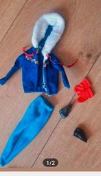 Barbie Vintage 1960's Ski Queen #0948 Outfit, Ophalen of Verzenden, Gebruikt, Kleertjes