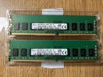 2x 4gb DDR4 2133mhz SKHynix, Computers en Software, RAM geheugen, DDR4, 8 GB, Ophalen of Verzenden, Zo goed als nieuw