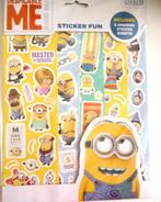 MINIONS STEMPEL DOOS MET KLEURSTIFTEN EN STICKERS NIEUW, Verzenden, Nieuw