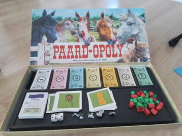 Paard-opoly bordspel beschikbaar voor biedingen