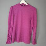 Nukus / Top / Maat 40 / L / Magenta / Pof mouwen, Kleding | Dames, Tops, Overige kleuren, Maat 42/44 (L), Ophalen of Verzenden