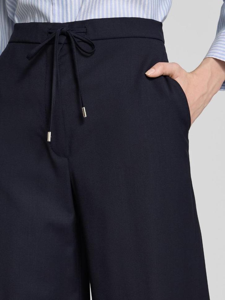 IN NIEUWSTAAT! Max Mara Studio wijde broek Berard zwart 36, Kleding | Dames, Broeken en Pantalons, Nieuw, Maat 36 (S), Zwart, Lang