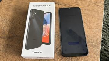 Samsung Galaxy A14 5G, 128GB opslag Zwart beschikbaar voor biedingen