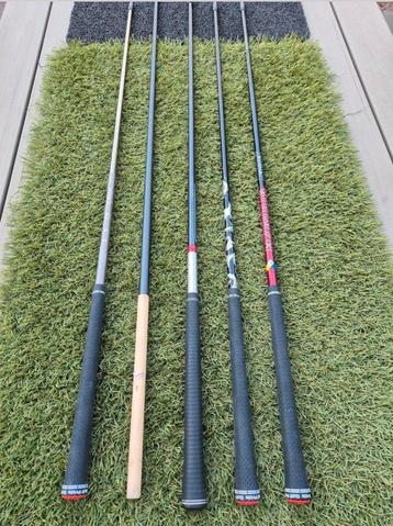 Ping en taylormade shafts voor fairwaywoods met adapter beschikbaar voor biedingen