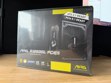 MSI MAG R1250GL ATX 3.1 PCIe 5.1 1250Watt beschikbaar voor biedingen