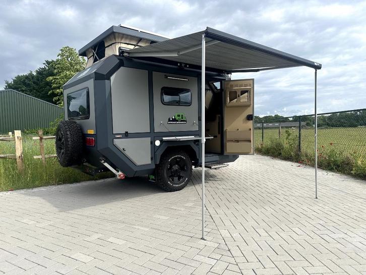 Hunter NTR-3X offroad caravan , nieuw, Caravans en Kamperen, Caravans, Bedrijf, tot en met 3, 1250 - 1500 kg, Rondzit, Overige merken