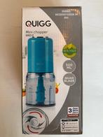 QUIGG mini chopper HM3-E hakmolen z.g.a.n., Minder dan 1 liter, Ophalen of Verzenden, Zo goed als nieuw, 1 snelheid