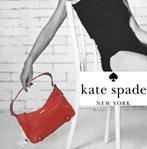 KATE SPADE 🩷  croc embossed hobo tas NIEUW!, Sieraden, Tassen en Uiterlijk, Verzenden, Nieuw, Rood, Handtas