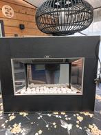 Sfeerhaard met warmtefunctie, Huis en Inrichting, Haarden, Ophalen, Gebruikt, Vrijstaande haard, Elektrische haard