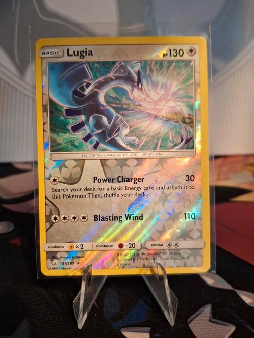 Lugia reverse holo 131/181 Team Up, Hobby en Vrije tijd, Verzamelkaartspellen | Pokémon, Zo goed als nieuw, Losse kaart, Foil