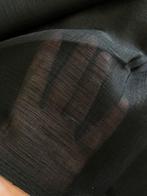 Uitverkoop! Zwarte linnenlook inbetweens, C, 200 cm of meer, Zwart, C