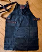 BBQ schort 100% echt buffel leder - zwart - Kookschort - man, Ophalen of Verzenden, Gebruikt, Grillking