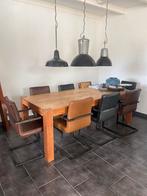 Industriële eetkamerstoelen mix (8 stuks), Huis en Inrichting, Ophalen, Gebruikt, Vijf, Zes of meer stoelen