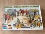 ESCI 1:35 Horse Drawn Convoy German – Set 5047 – Compleet, Ophalen of Verzenden, Nieuw, 1:35 tot 1:50, Diorama