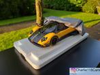 Almost Real 1/18 Pagani Zonda Cinque Roadster Giallo Ginevra, Hobby en Vrije tijd, Modelauto's | 1:18, Ophalen of Verzenden, Nieuw