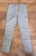 Leuke broek met motief, maat 38 - nieuwstaat, Ophalen of Verzenden, Zo goed als nieuw, Maat 38/40 (M), Lang