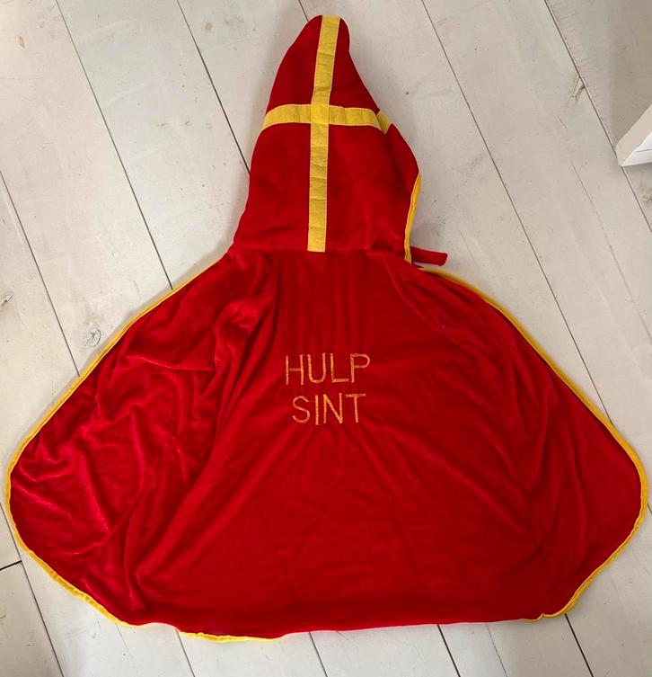 4x pietenpak en 2x sint mijter met tabberd, Kinderen en Baby's, Carnavalskleding en Verkleedspullen, Gebruikt, Jongen of Meisje