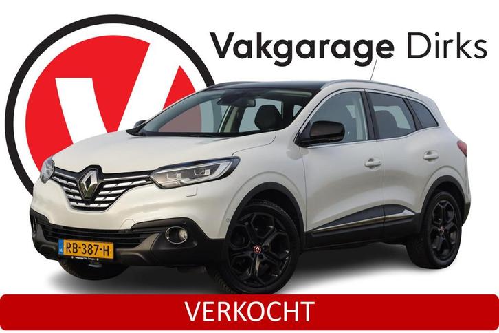 Renault Kadjar 1.2 TCe Aut7 Extase Bose ✅ Leder ✅ Pano, Auto's, Renault, Bedrijf, Te koop, Kadjar, ABS, Achteruitrijcamera, Airbags