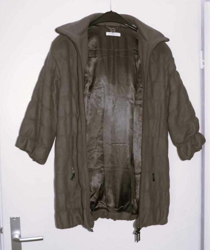 MARELLA sport legergroene jas maat 36 met dubbelzijdige, Kleding | Dames, Jassen | Winter, Gedragen, Maat 36 (S), Groen, Ophalen of Verzenden