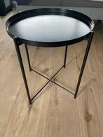 Bijzettafel Ikea, Ophalen, Minder dan 55 cm, Gebruikt, Metaal of Aluminium