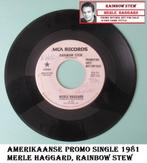 MERLE HAGGARD, div. PROMO singles en singles, Clint Eastw, Ophalen of Verzenden, Zo goed als nieuw, Overige formaten, Overige soorten
