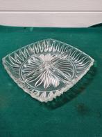 Hapjes schaal kristal vier vakken, Huis en Inrichting, Ophalen of Verzenden, 'T Olde Gre-j, Info@toldegrej.nl, Endepoelstraat 20f Didam