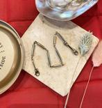 Gouden Staafjes Armband 14 KRT // Lengte 22 cm, Ophalen of Verzenden, Zo goed als nieuw, Goud, Goud