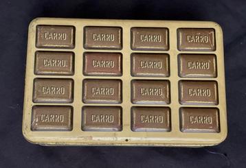 Leuk vintage oud blikje Driessen Chocolaad Carro's Rotterdam beschikbaar voor biedingen