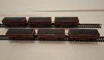 6 kolen wagons van Lima, Gelijkstroom, Wagon, Ophalen of Verzenden, Zo goed als nieuw