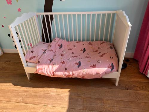 Hensvik ledikant IKEA, Kinderen en Baby's, Kinderkamer | Bedden, Gebruikt, Minder dan 140 cm, Minder dan 70 cm, Matras, Ophalen