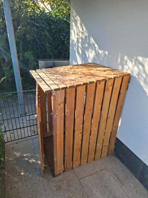 Houten Ombouw Tuin - Open Achterzijde, Deur Voor, Tuin en Terras, Bergingen en Tuinkasten, Gebruikt, Overige typen, Hout, Ophalen