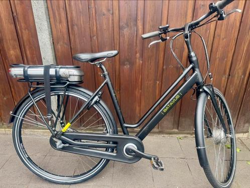 Batavus Fonk e-go elektrische damesfiets met voorwiel motor, Fietsen en Brommers, Elektrische fietsen, Zo goed als nieuw, Batavus