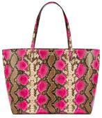 Victoria's Secret Tas - Roze Slangenprint, Verzenden, Zo goed als nieuw, Roze, Handtas