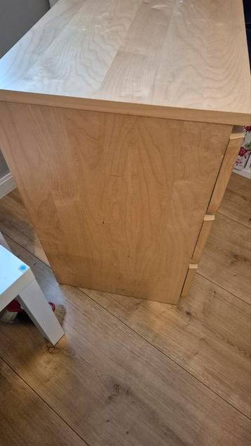 Ikea Malm ladekast - 3 lades - eiken - afbeelding 5