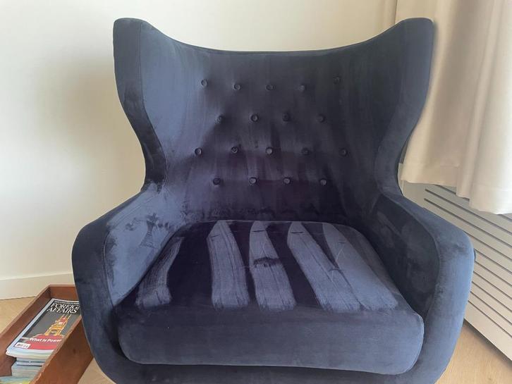 Stoel/fauteuil Sofacompany, Huis en Inrichting, Fauteuils, Gebruikt, Stof, 75 tot 100 cm, 75 tot 100 cm, Ophalen