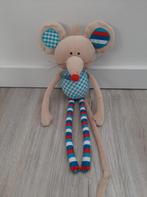 Knuffel lief! Lifestyle muis blauw streep K7473, Ophalen of Verzenden, Zo goed als nieuw, Beer