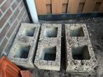 Betonblokken grijs hol 41x20x20 voor tuinplanten afscheiding, Tuin en Terras, Ophalen, Zo goed als nieuw, 10 m² of meer, Beton