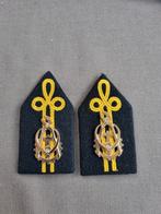 Kraagspiegels opl KMS Technische dienst, Ophalen of Verzenden, Landmacht, Nederland, Embleem of Badge